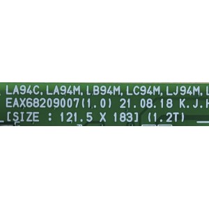 MAIN PARA TV LG / NUMERO DE PARTE EBU65672256 / EAX68209007(1.0) / 2C1L012T-0003 / XU23E1A11M / MODELO 32LM
